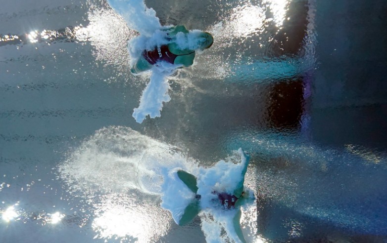 10. Why Does Sprinkler Spray Water in the Olympic Diving Pool2